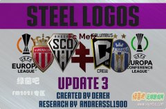 FM2021 钢铁质感队徽完整版steel logos 21 v21.3